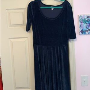 Velvet dress